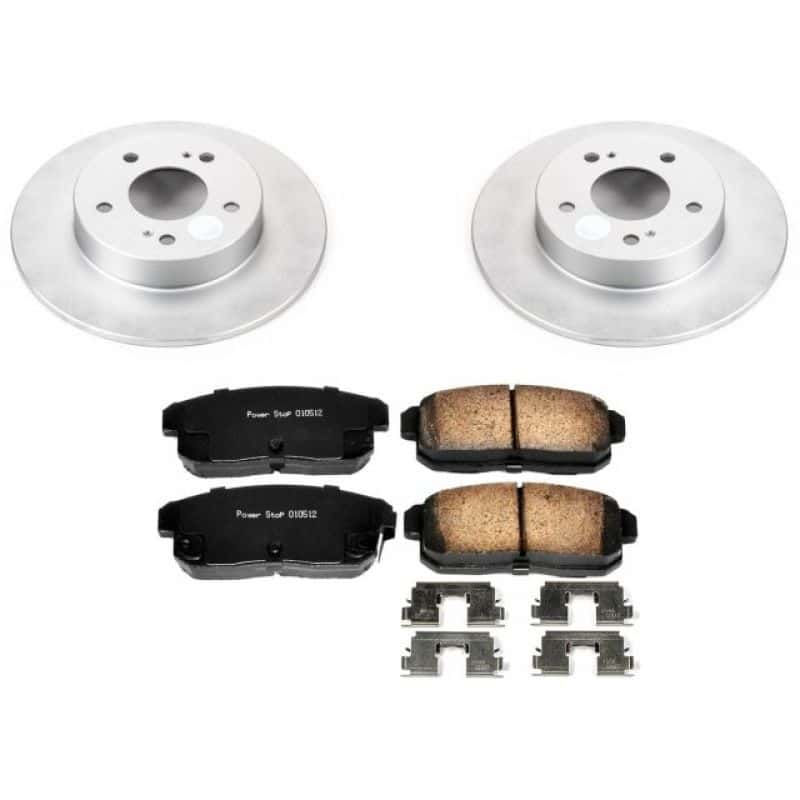 PowerStop — Power Stop 2001 Infiniti I30 Rear Z17 Evolution Geomet Coated Brake Kit - view 1
