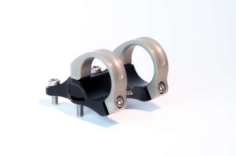 Renthal — Renthal Integra 35 Handlebar Clamp 45 mm./ +10 Rise - view 2