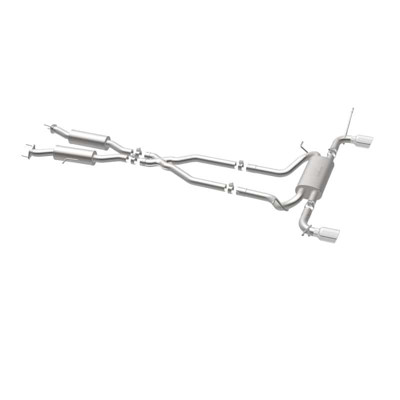 Magnaflow — MagnaFlow Cat-Back SS 2.5in Dual Split Rear 4in Black Tip 11-16 Jeep Grand Cherokee 5.7L V8/3.6L V6
Cat-Back - view 18
