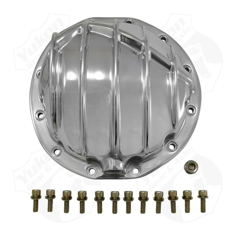 Yukon Gear & Axle — Yukon Gear Polished Aluminum Cover For GM 12 Bolt Car - view 2