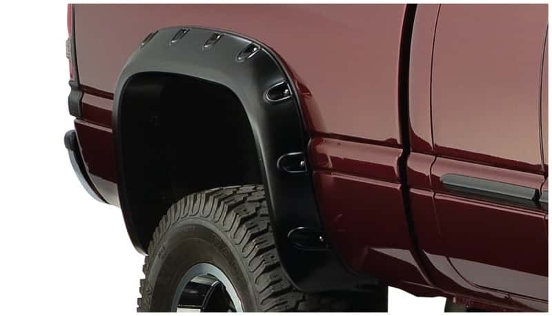 Bushwacker — Bushwacker 02-08 Dodge Ram 1500 Fleetside Pocket Style Flares 2pc 75.9/76.3/97.9in Bed - Black
FF Pocket Style 2Pc - view 2