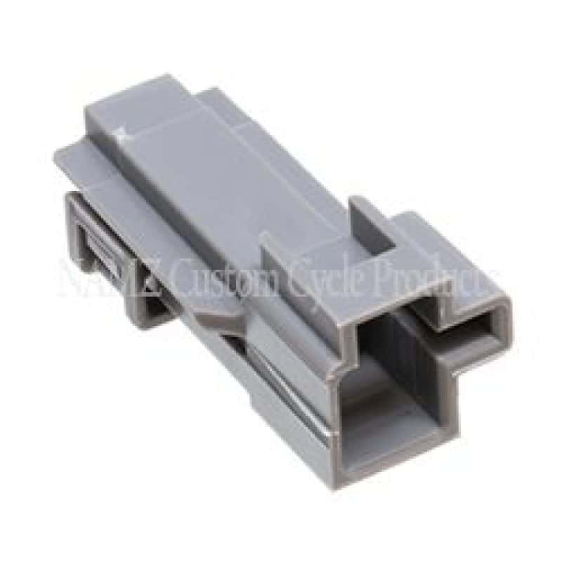 NAMZ — NAMZ 2004+ XL/Dyna Delphi 1-Position OEM B+ Male Connector w/Male Terminals - 5 Pack (HD 72100-04) - view 2