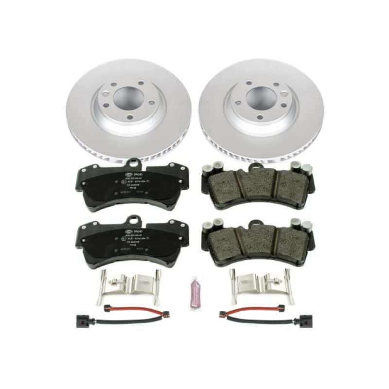 PowerStop — Power Stop 07-15 Audi Q7 Front Euro-Stop Brake Kit - view 1