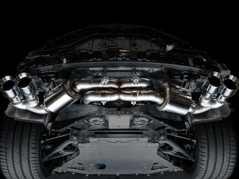 AWE Tuning — AWE Tuning 2020 Chevrolet Corvette (C8) Touring Edition Exhaust - Quad Chrome Silver Tips
Touring Exhaust - view 10