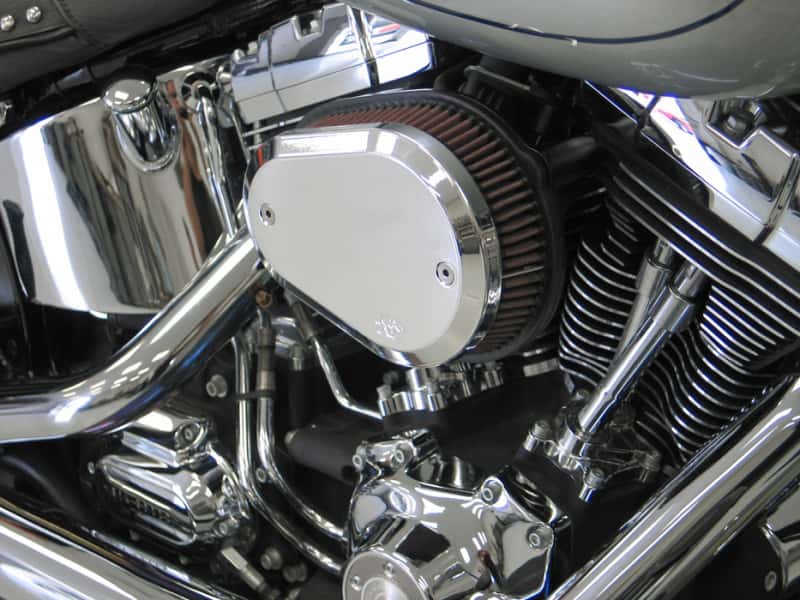 K&N Engineering — K&N Intake System for Harley-Davidson - Color (Red) - Style (Triangle) - Size (6-8)
Air Intake System - view 6