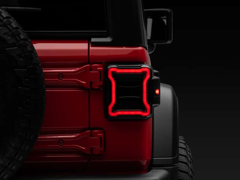 Raxiom — Raxiom 18-22 Jeep Wrangler JL LED Tail Lights- Black Housing (Smoked Lens)
Lights - view 10
