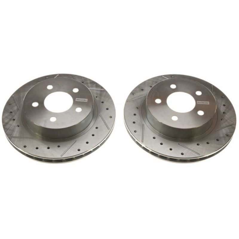 PowerStop — Power Stop 84-86 Ford Mustang Rear Evolution Drilled & Slotted Rotors - Pair
PowerStop XPR - view 1