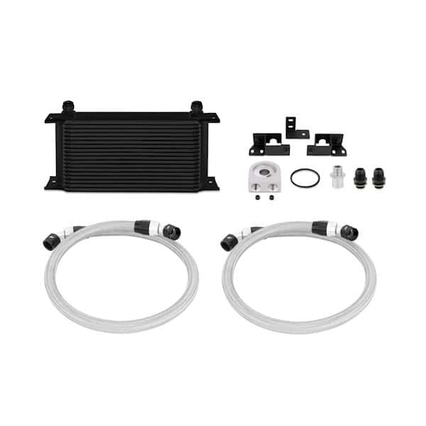 Mishimoto — Mishimoto 07-11 Jeep Wrangler JK Oil Cooler Kit - Black - view 1