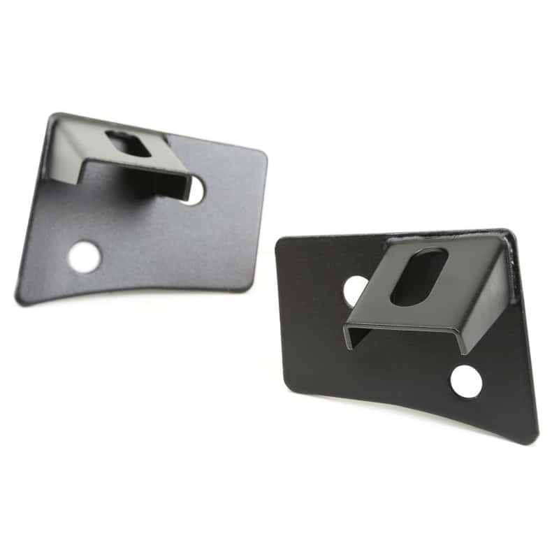 Rugged Ridge — Rugged Ridge 07-18 Jeep Wrangler JK Textured Black Windshield Aux. Light Mounting Brackets
OrdRacingLampMnt
OFFROAD_LIGHTING - view 1