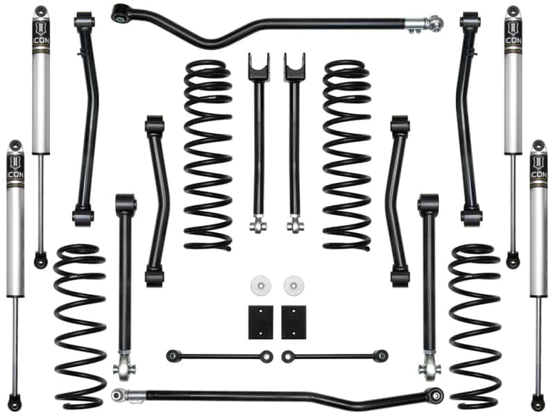ICON — ICON 2018+ Jeep Wrangler JL 2.5in Stage 4 Suspension System
JEEP JL 2.5" STAGE 4 - view 1