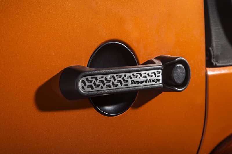 Rugged Ridge — Rugged Ridge Elite Dr Hndle Insert Contrast Tread4D 07-18 Jeep Wrangler JK
Door Handle Trim
OFFROAD_EXTERIOR - view 5