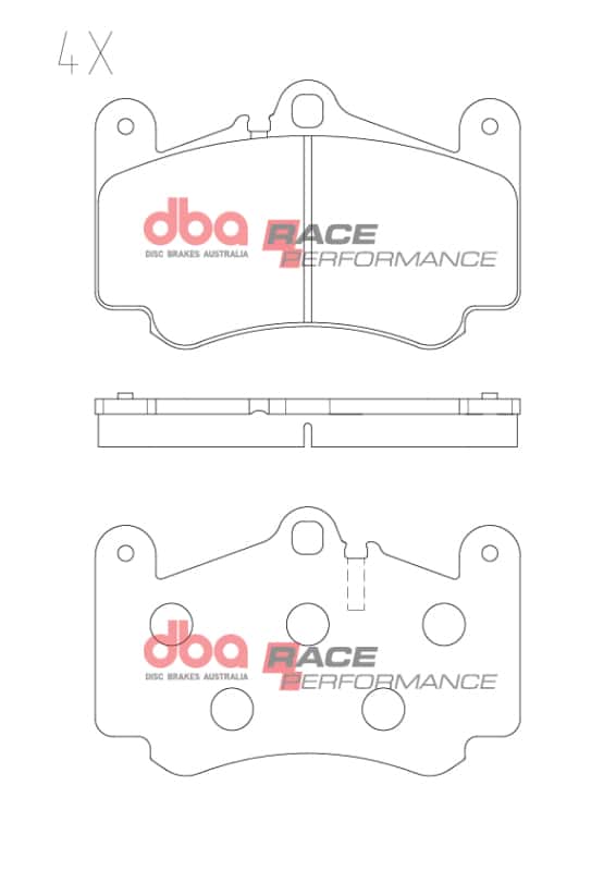 DBA — DBA 97-13 Porsche 911 996/99 RP Performance Front Brake Pads
Brake Rotor - view 2