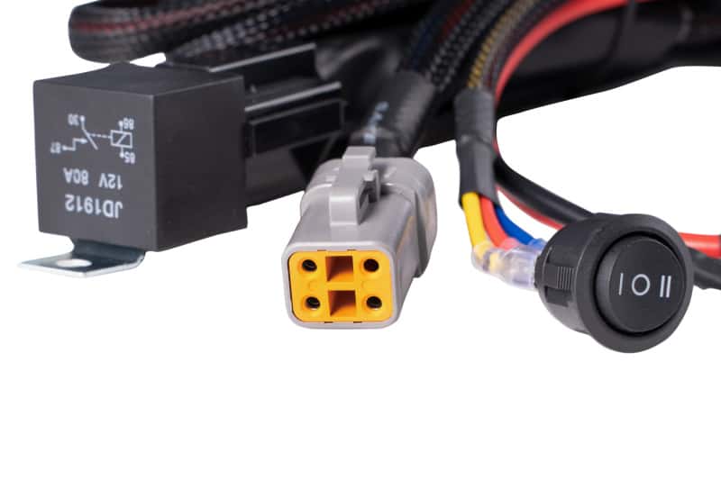 Diode Dynamics — Diode Dynamics Ultra Heavy Duty Single Output 4-Pin Wiring Harness - view 4