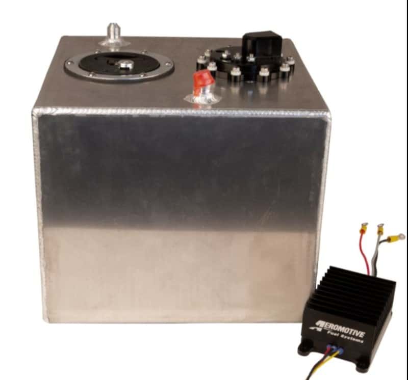 Aeromotive — Aeromotive Fuel Cell TVS 6 Gal 90-Deg Outlet Brushless Spur 3.5
3.5 - 90° Fuel Cell - view 2
