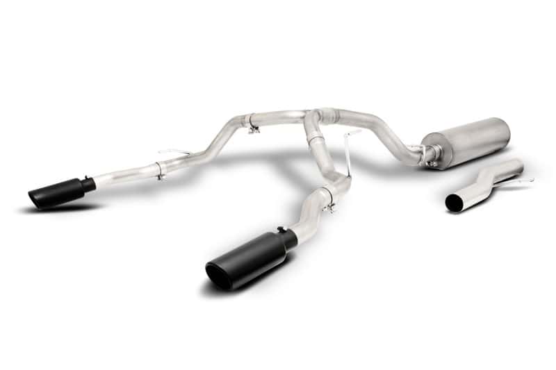Gibson — Gibson 21-23 GMC Yukon XL Denali/Chevrolet Suburban 6.2L 2/4wd Black Elite Cat-Back Exhaust
Truck/Suv - view 1