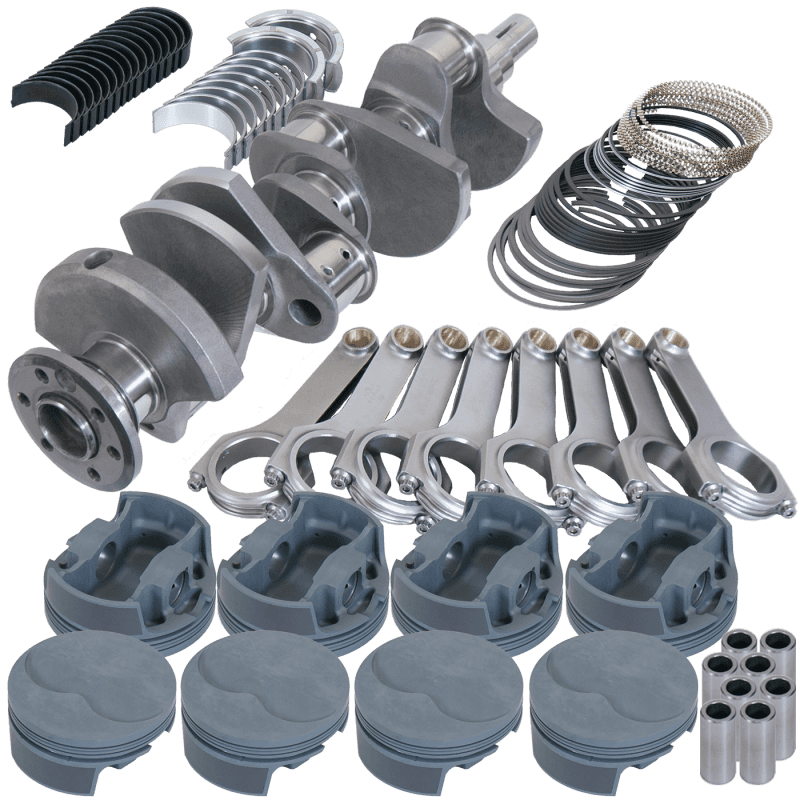 Eagle — Eagle Chrysler 400 4.150in Crank 6.760in H-Beam -8cc Flat Top 4.375in Pistons Rotating Assembly
Competition Assembly - view 1