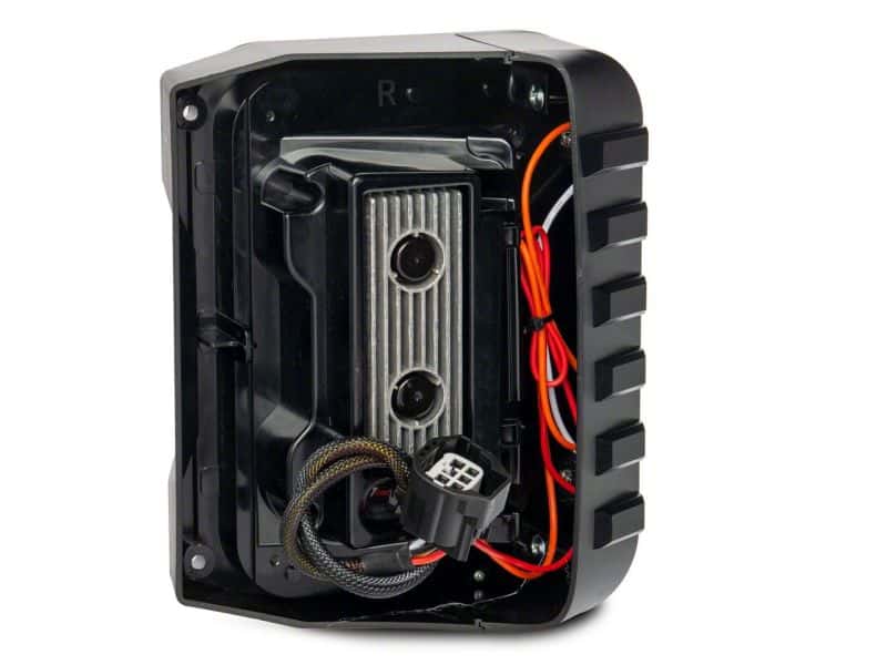 Raxiom — Raxiom 07-18 Jeep Wrangler JK Axial Series Trident LED Tail Lights- Blk Housing (Clear Lens)
Lights - view 8