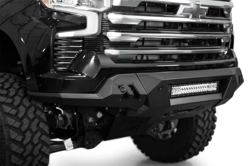 Addictive Desert Designs — Addictive Desert Designs2022+ Chevrolet Silverado 1500 Black Label Front Bumper
Bumper- Front - view 11