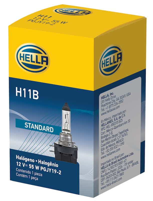 Hella — Hella Bulb H11B 12V 55W Pgjy192 - view 9