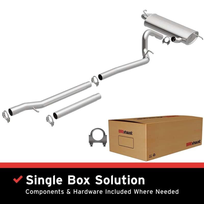 Magnaflow — MagnaFlow BRE Exhaust Kit 07-11 Jeep Wrangler 3.8L
Exhaust Kit - view 1