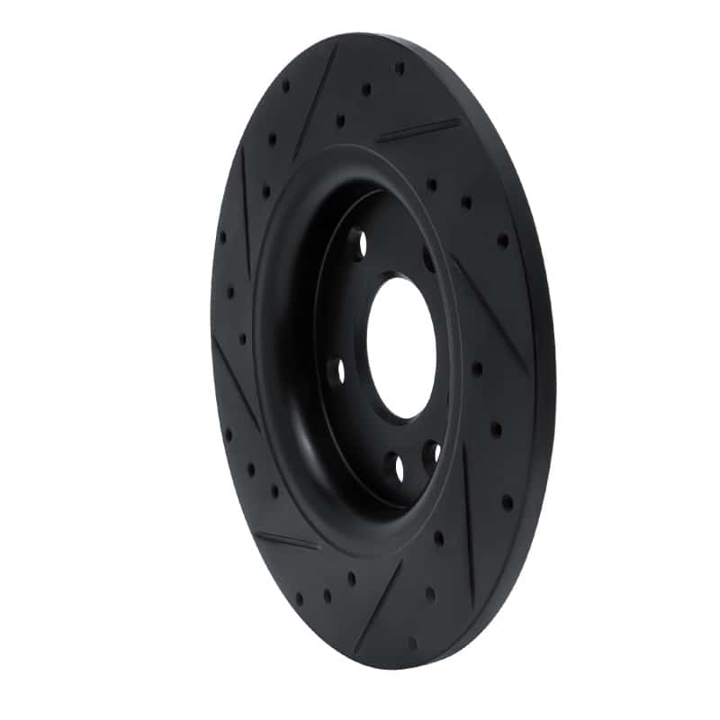 R1 Concepts — R1 17-25 Chrysler Voyager Rear Right Drilled & Slotted Black Brake Rotor
R1 Brake Rotor Drill - view 4