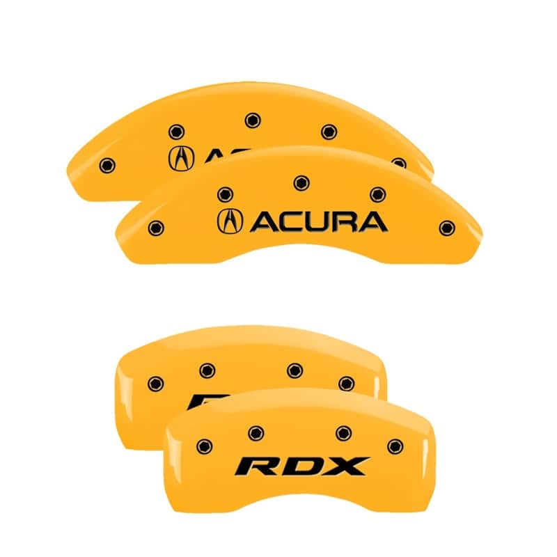 MGP — MGP 4 Caliper Covers Engraved Front Acura Engraved Rear RDX Yellow finish black ch
Caliper Covers - view 1