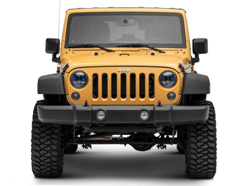 Raxiom — Raxiom 07-18 Jeep Wrangler JK 7-In LED Headlights- BlueHousing- Clear Lens
Headlights - view 10