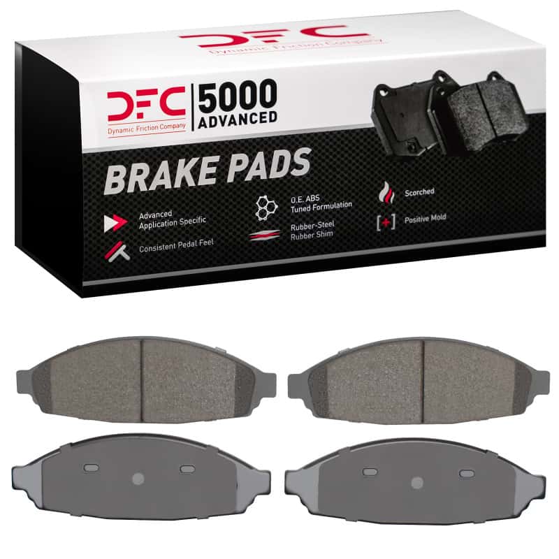 DFC — DFC 03-11 Ford Crown Victoria Front 5000 Advanced Ceramic Brake Pads
DFC Brake Pad Set - view 1
