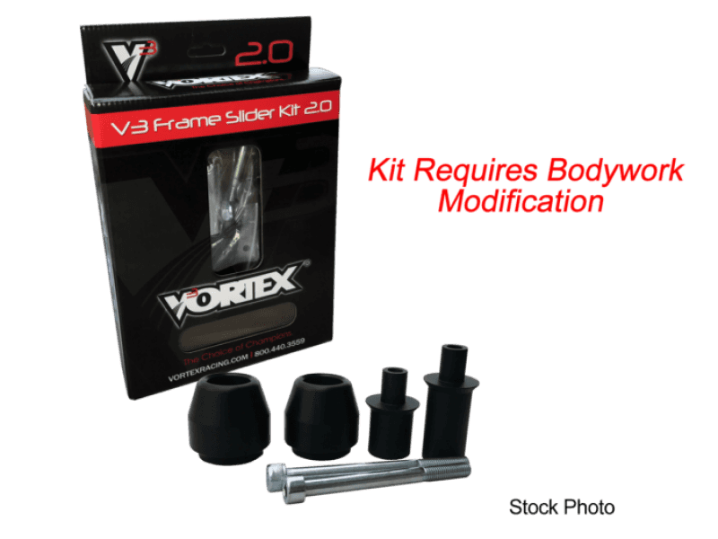 Vortex Racing — Vortex Racing 13-16 Ducati Monster 821 V3 2.0 Frame Slider Kit- Modification Required - view 1