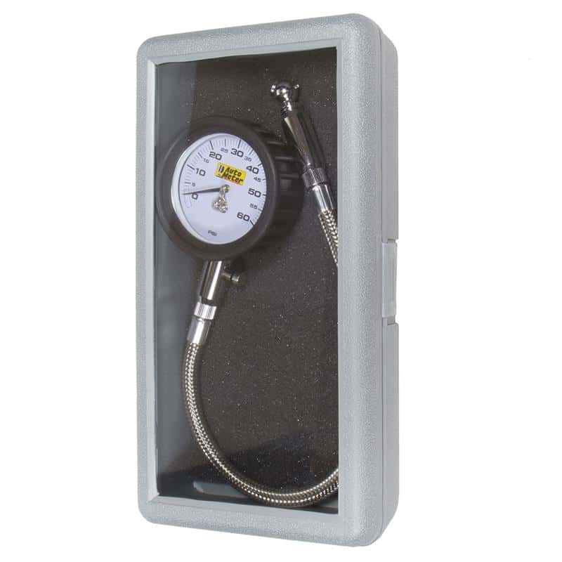 AutoMeter — Autometer NASCAR Performance 60PSI Lo-Pressure Tire Pressure Gauge
Ga Tire Press 60psi - view 2