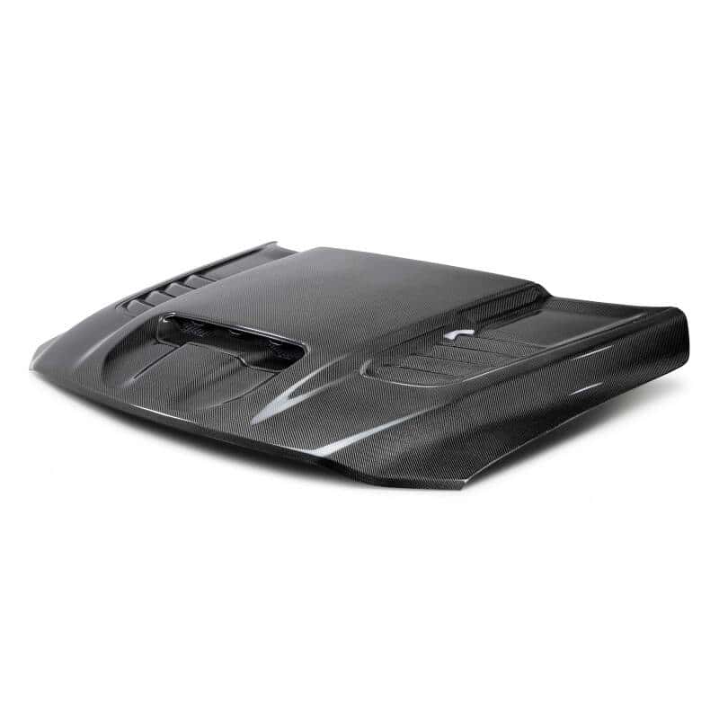Anderson Composites — Anderson Composites 2021 Dodge RAM TRX Carbon Fiber Hood - OE Style - view 2