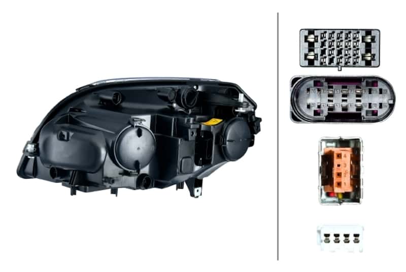 Hella — Hella 2009-2011 Mercedes-Benz GLK280 Headlight Assembly - view 2