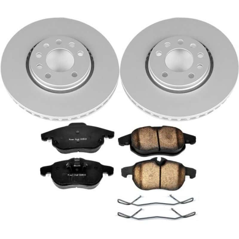 PowerStop — Power Stop 03-11 Saab 9-3 Front Z23 Evolution Sport Coated Brake Kit - view 1