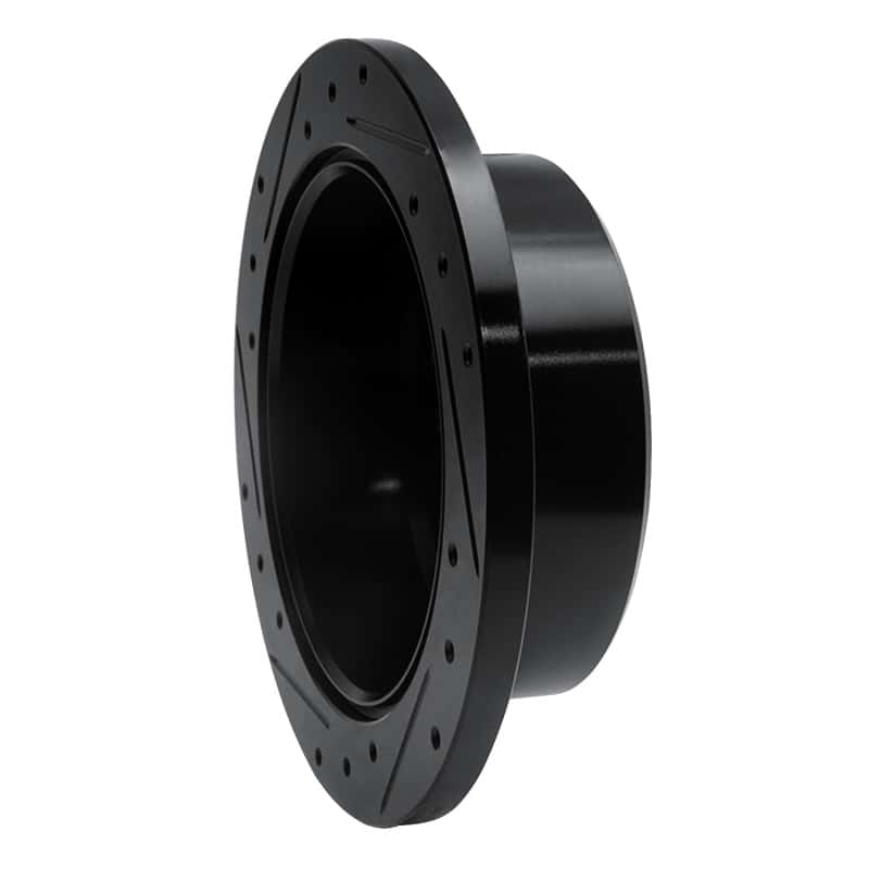 R1 Concepts — R1 04-04 Pontiac GTO Rear Right Drilled & Slotted Black Brake Rotor
R1 Brake Rotor Drill - view 4