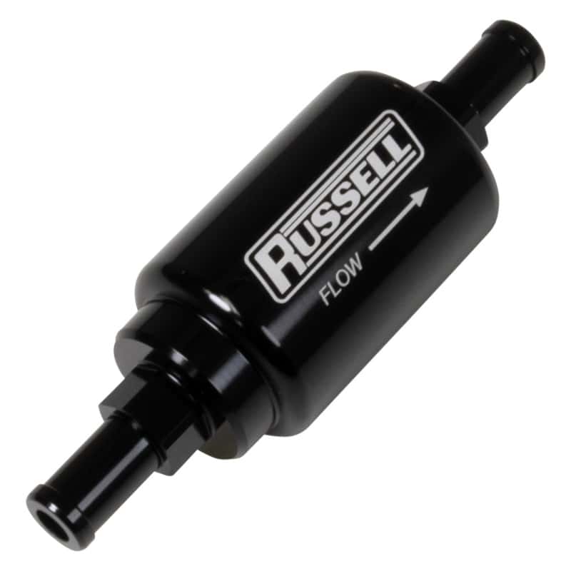 Russell — Russell 3/8 Male To 3/8 Male Barbed Fuel Check Valve - Black Anodized
Fuel Check Valve - view 2
