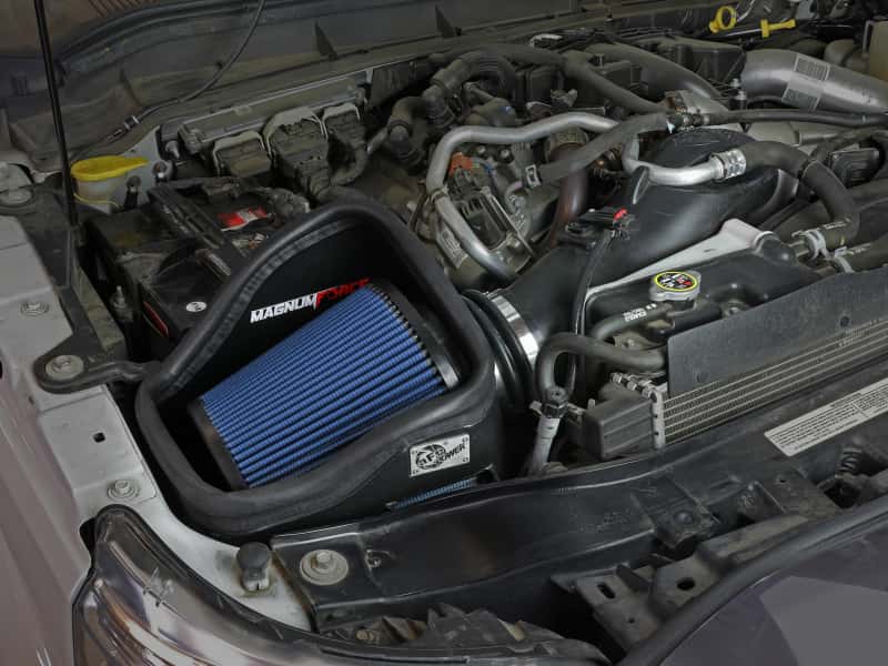 aFe — aFe MagnumFORCE Intakes Stage-2 P5R AIS P5R Ford Diesel Trucks 11-15 V8-6.7L (td)
Magnum FORCE Intake - view 6