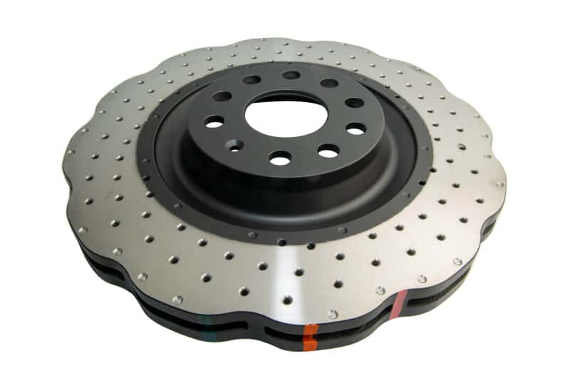 DBA — DBA 12-13 Volkswagen Golf R 3.6L Front 4000 Series Drilled Wavy Rotor
Brake Rotor
Brake Disc - view 1