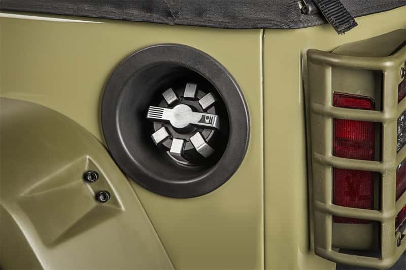 Rugged Ridge — Rugged Ridge 01-20 Jeep Wrangler JK/JL / 2020 Gladiator JT Brushed Aluminum Elite Fuel Cap
OFFROAD_EXTERIOR
Fuel Cap - view 6