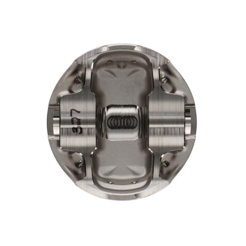 Wiseco — Wiseco Mitsubishi 4G63 7-Bolt 12cc Dish 8.5:1 Compression Piston Set
Piston Set - view 4