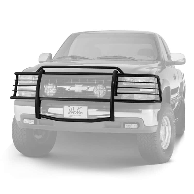 Westin — Westin 1999-2002 Chevrolet Silverado 1500LD Sportsman Grille Guard - Black
Grille Guard - view 2