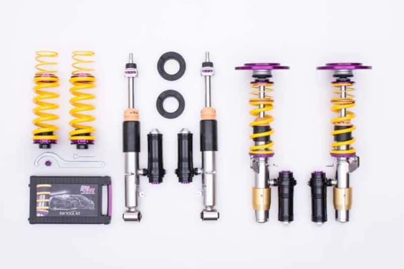 KW — KW Clubsport Kit Pre 1/2015 BMW M3/M4 F80/F82 w/ 3 Bolt Front Mount (No EDC Cancellation) 2-Way
Coilover Kit - view 1
