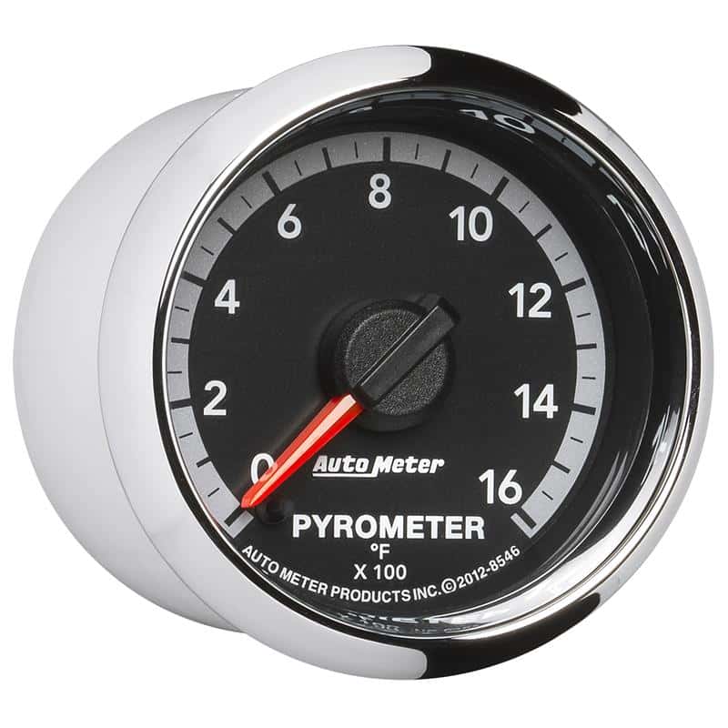 AutoMeter — Autometer Gen4 Dodge Factory Match 52.4mm Full Sweep Electronic 0-1600 Deg F EGT/Pyrometer Gauge
2-1/16" PYROMETER, 0 - view 5