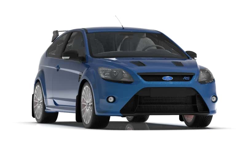 Rally Armor — Rally Armor 09-11 Ford Focus MK2 RS Black UR Mud Flap Red Logo
Mud Flap - view 3