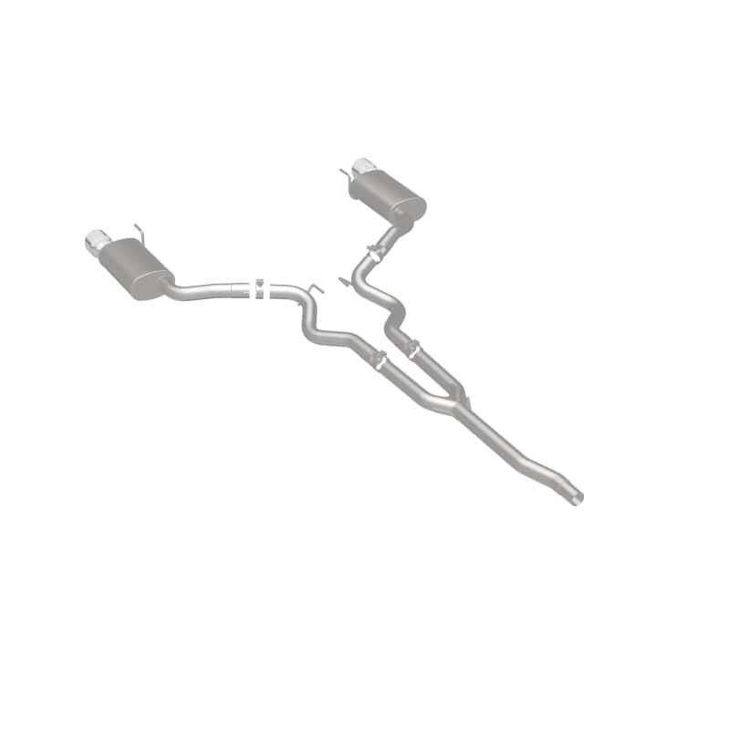 Magnaflow — MagnaFlow Cat Back, SS, 2.5in, Street, Dual Split Polished 4.5in Tips 2015 Ford Mustang Ecoboost
Cat-Back - view 11