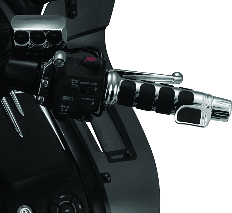 Kuryakyn — Kuryakyn Contoured ISO Throttle Boss For GL1800 Models Chrome - view 2
