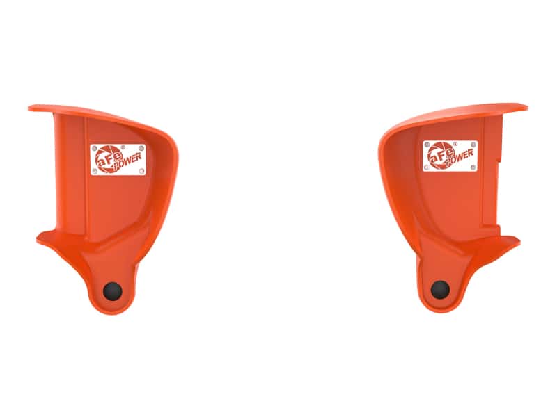 aFe — aFe Magnum FORCE Dynamic Air Scoop 15-18 BMW M3/15-20 M4 - Orange
Dynamic Air Scoop - view 2