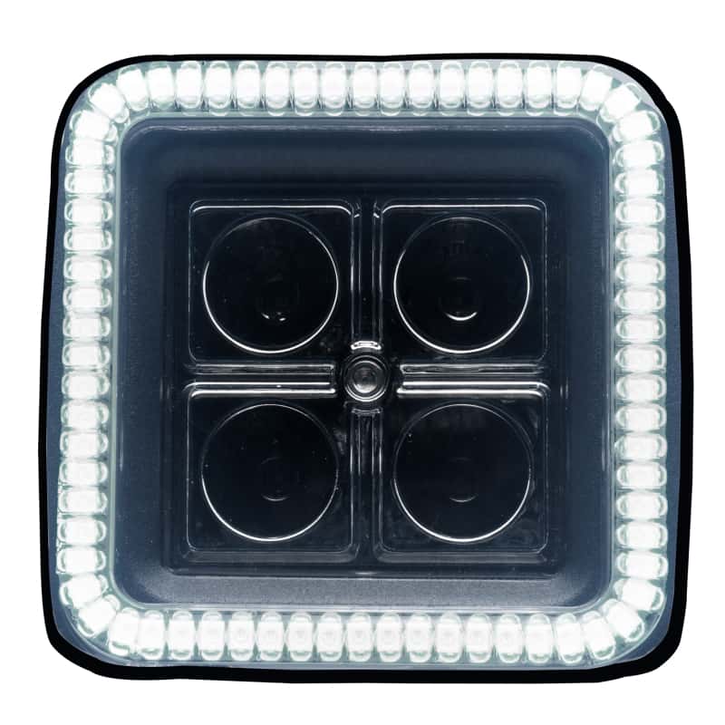 ORACLE Lighting — Oracle Off-Road 3in W Square Spotlight with Halo - White
Spot Light - view 2