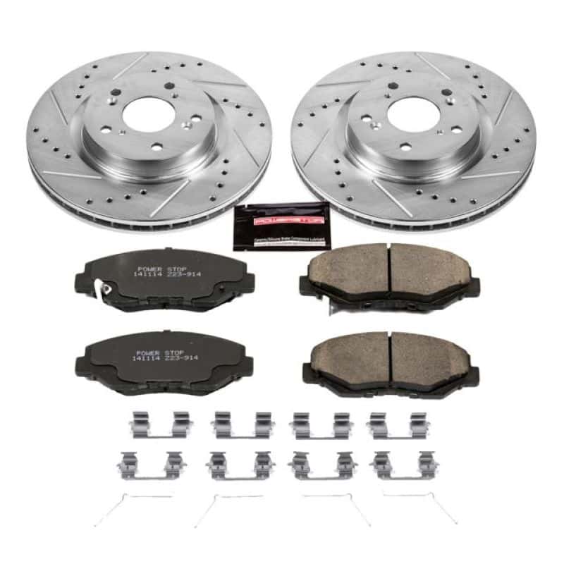 PowerStop — Power Stop 12-16 Honda CR-V Front Z23 Evolution Sport Brake Kit - view 1