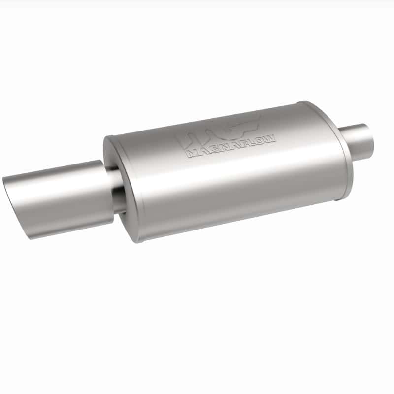 Magnaflow — MagnaFlow Muffler W/Tip Mag SS 14X5X8 2.25/4.
Straight Through - view 10