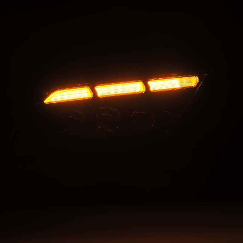 AlphaRex — AlphaRex 13-14 Ford Mustang NOVA-Series LED Projector Headlights Blk w/Activ Lght & Seq.Sig / SB DRL
Projector Headlights - view 2